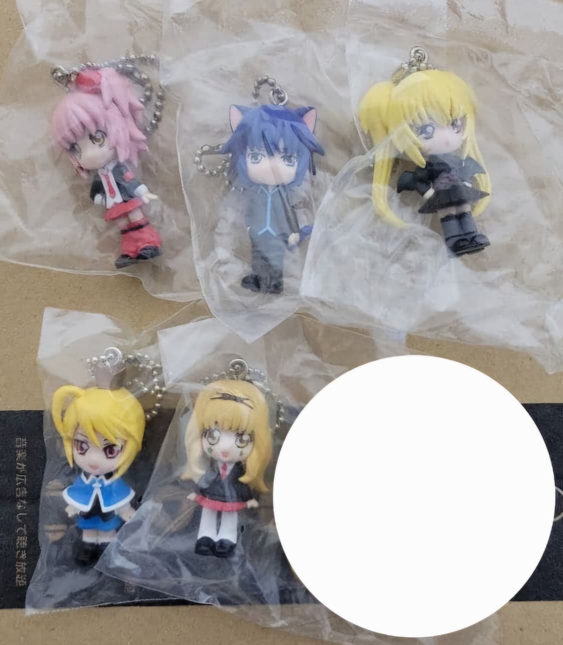 캐릭캐릭체인지 피규어 키링 가챠 마스코트 상품이미지1