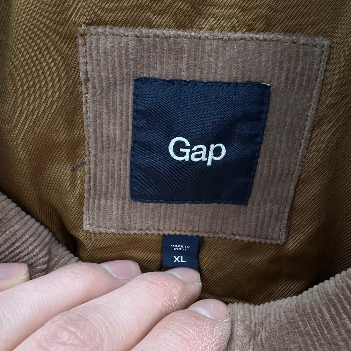 갭 빈티지 사파리 필드 자켓 전면 4포켓 포인트 브라운 상품이미지5