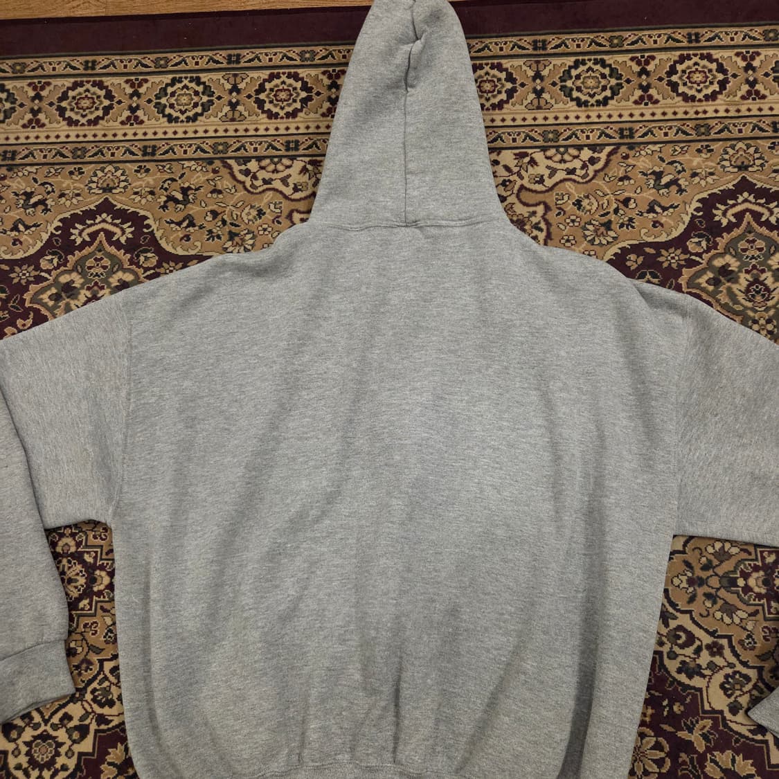 90s 빈티지 러셀 후드집업 그레이 XL 상품이미지4