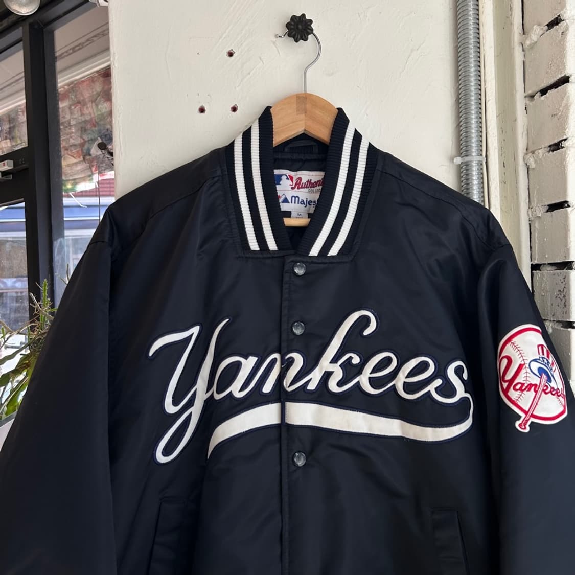 15463 - 마제스틱 뉴욕 양키스 바시티 자켓 상품이미지1