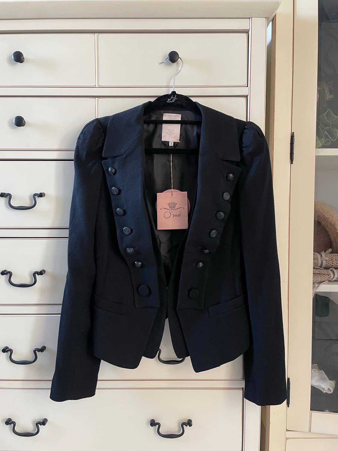 (새상품) 오즈세컨  코르셋 느낌 울 정장 자켓 55 상품이미지1