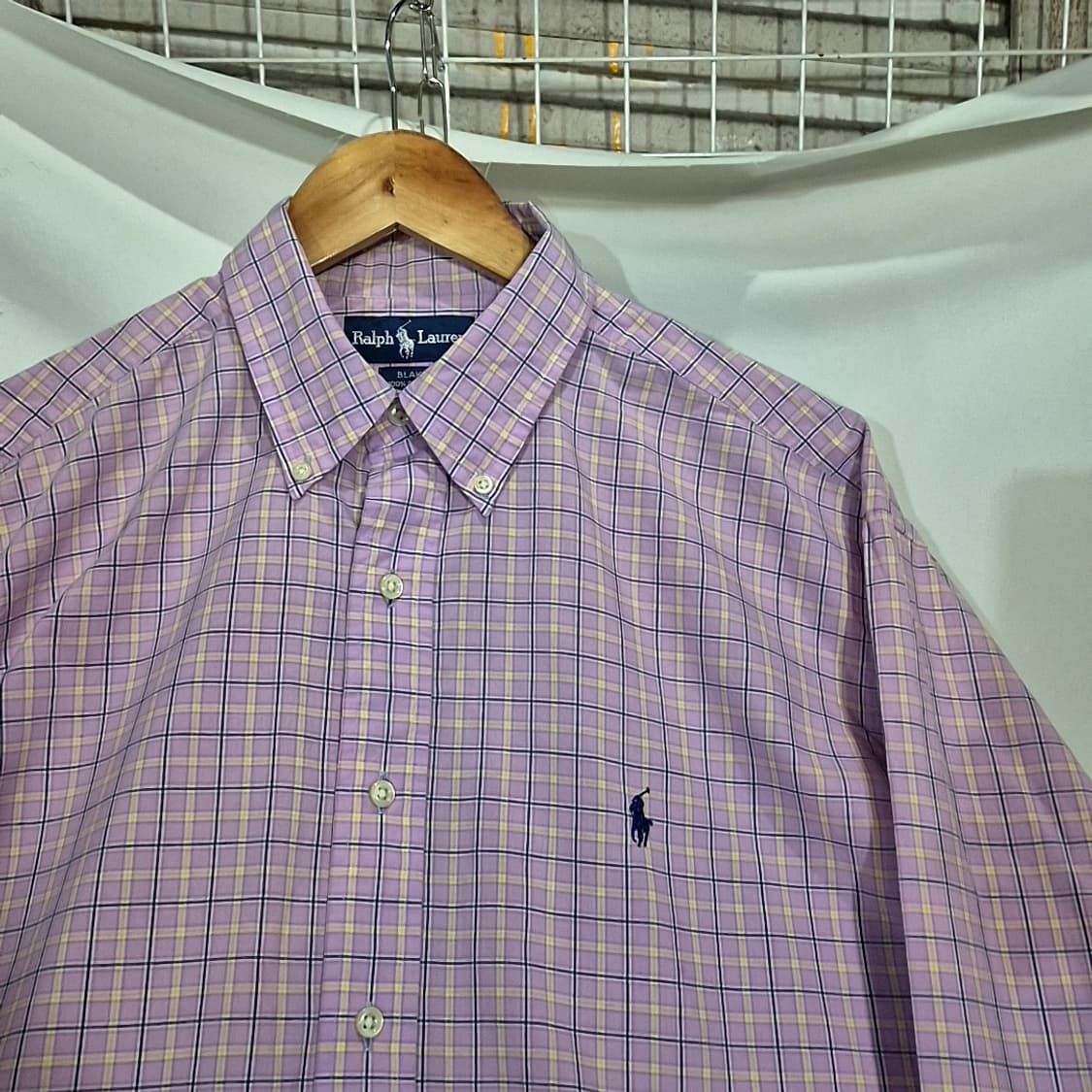 폴로 랄프로렌 체크 셔츠 상품이미지2
