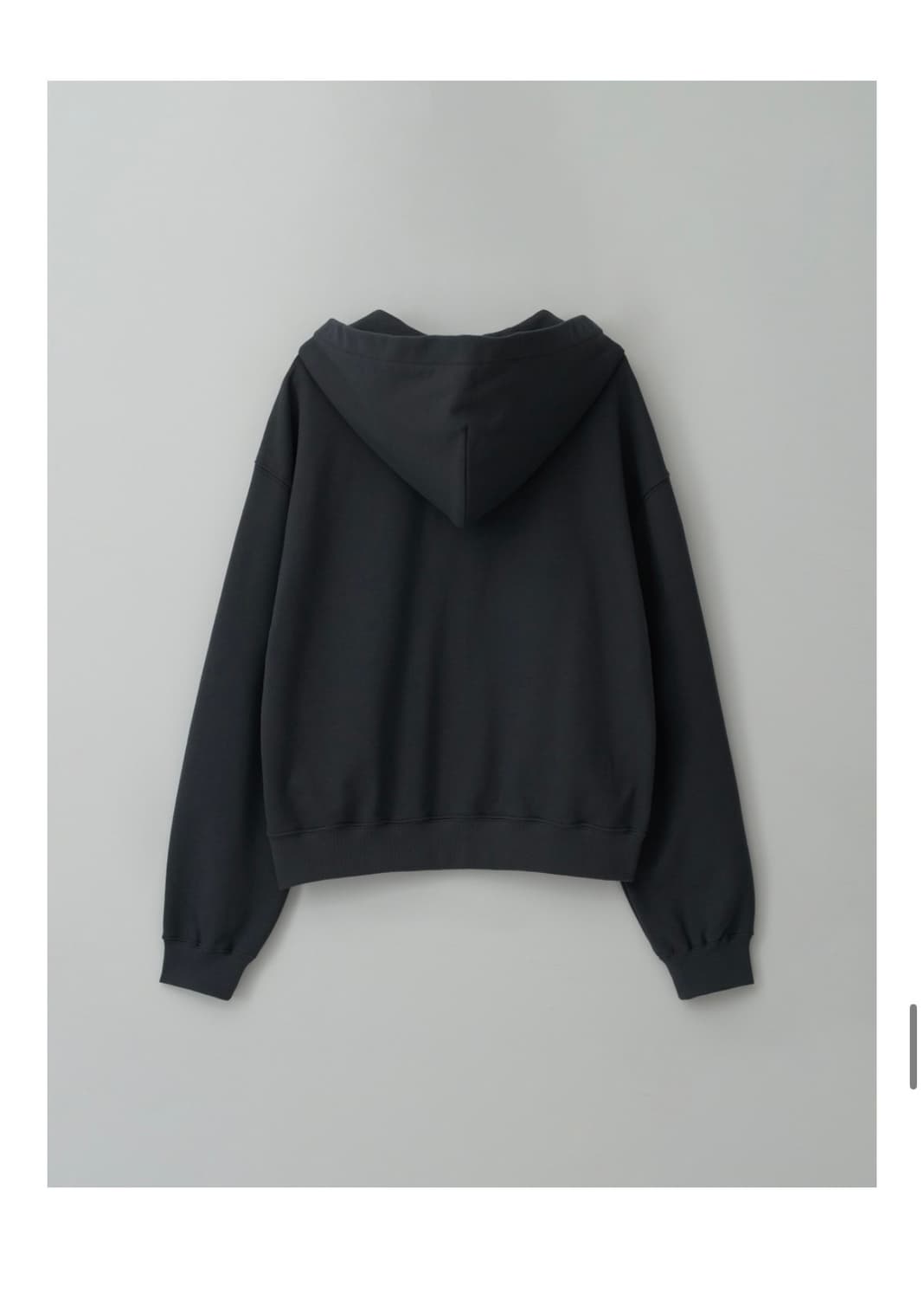 셉팀 CLASSIC HOODIE ZIP-UP_CHARCOAL 상품이미지3