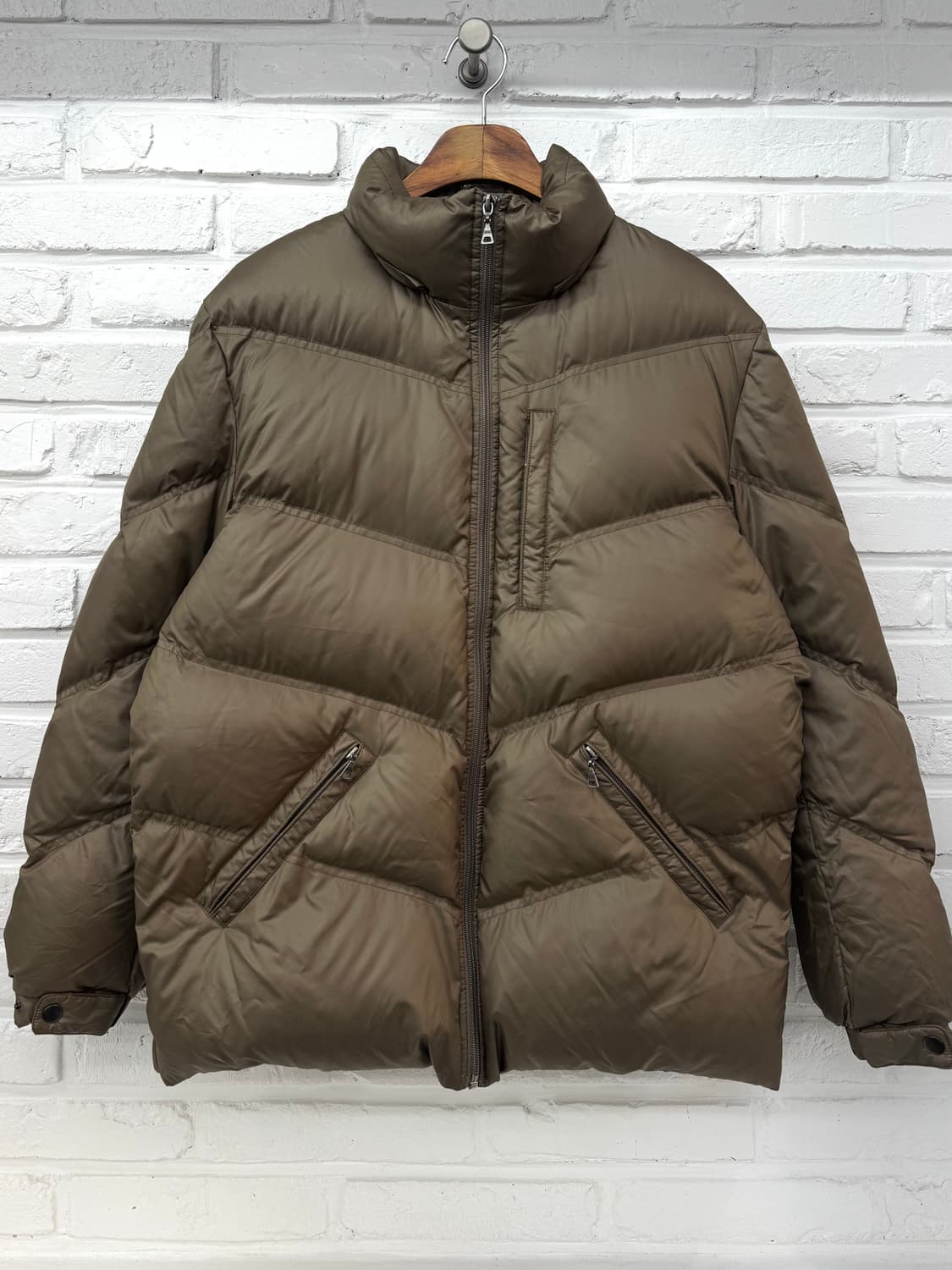 브라운 다운 패딩 상품이미지3