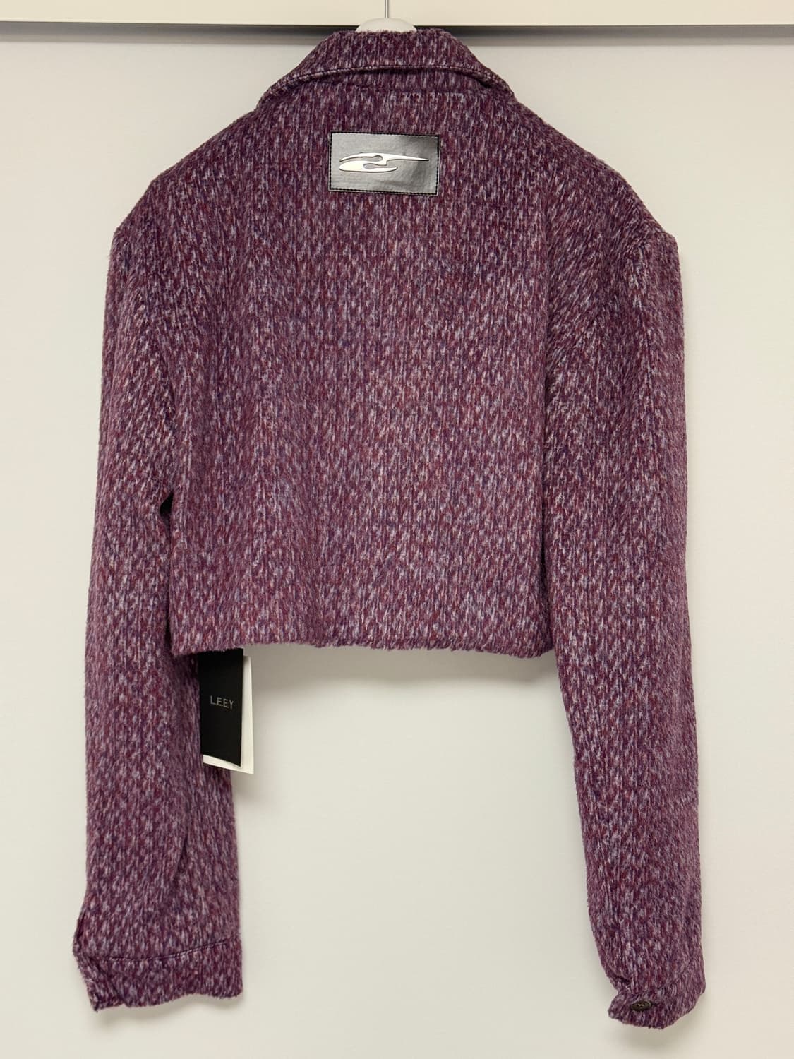 FLAP-POCKET CROPPED JACKET PURPLE 상품이미지5