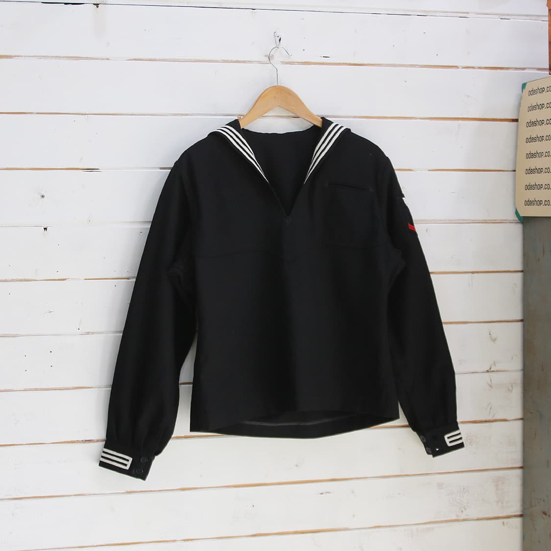 (착용컷) 미해군 울 세일러 셔츠 (남성용 98) 상품이미지2