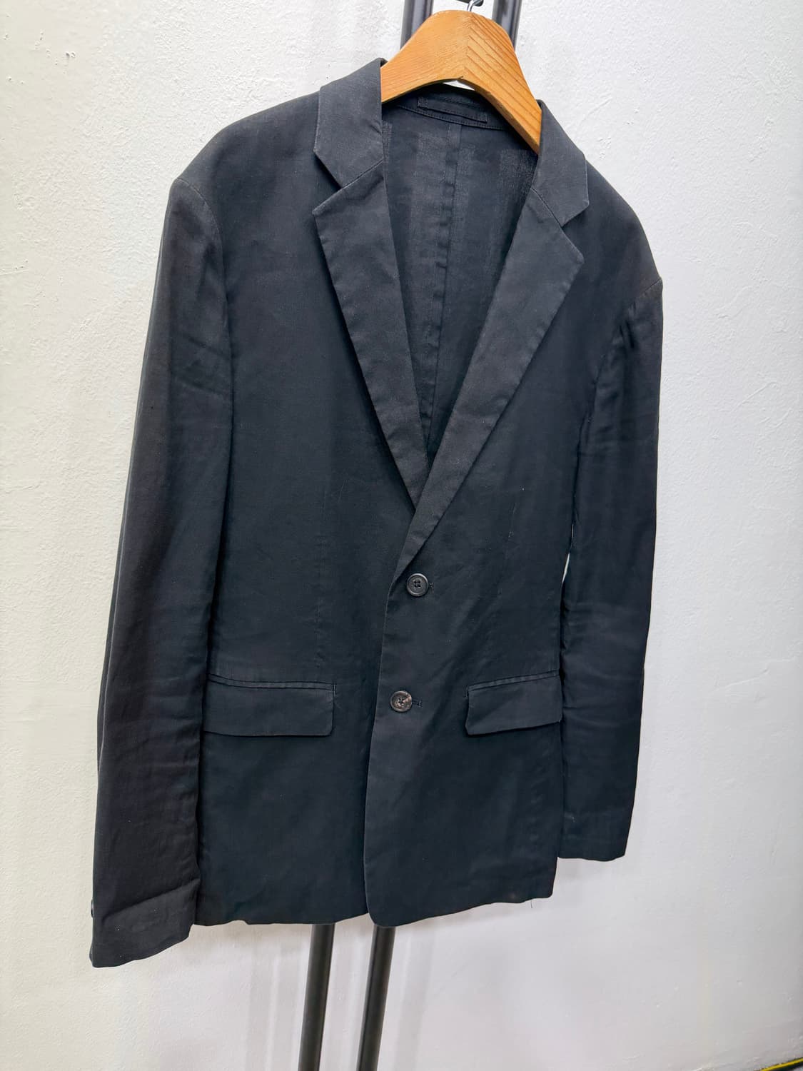 정품) 띠어리 여성 블랙 더블 버튼 자켓 38 상품이미지2