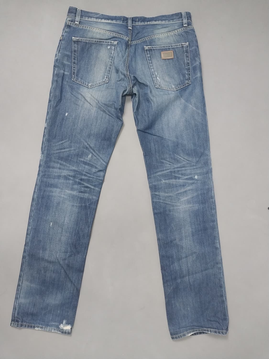 [33] 돌체앤가바나 13SS 진청 데미지 워싱 14클래식 진 청바지 상품이미지7