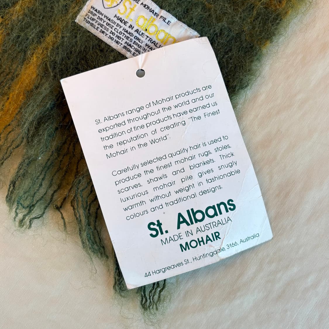 80s AUSTRALIA St. Albans 모헤어 니 상품이미지7