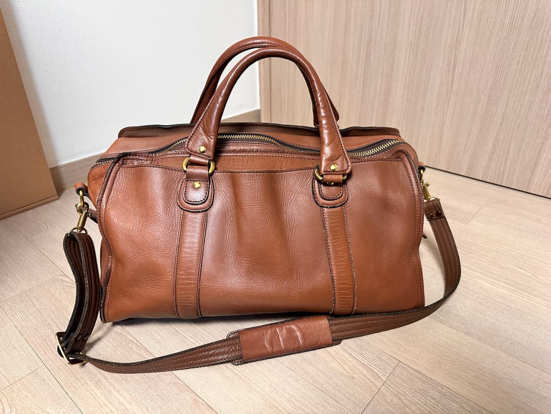 요시다포터 Baron 보스턴백 브라운 상품이미지2