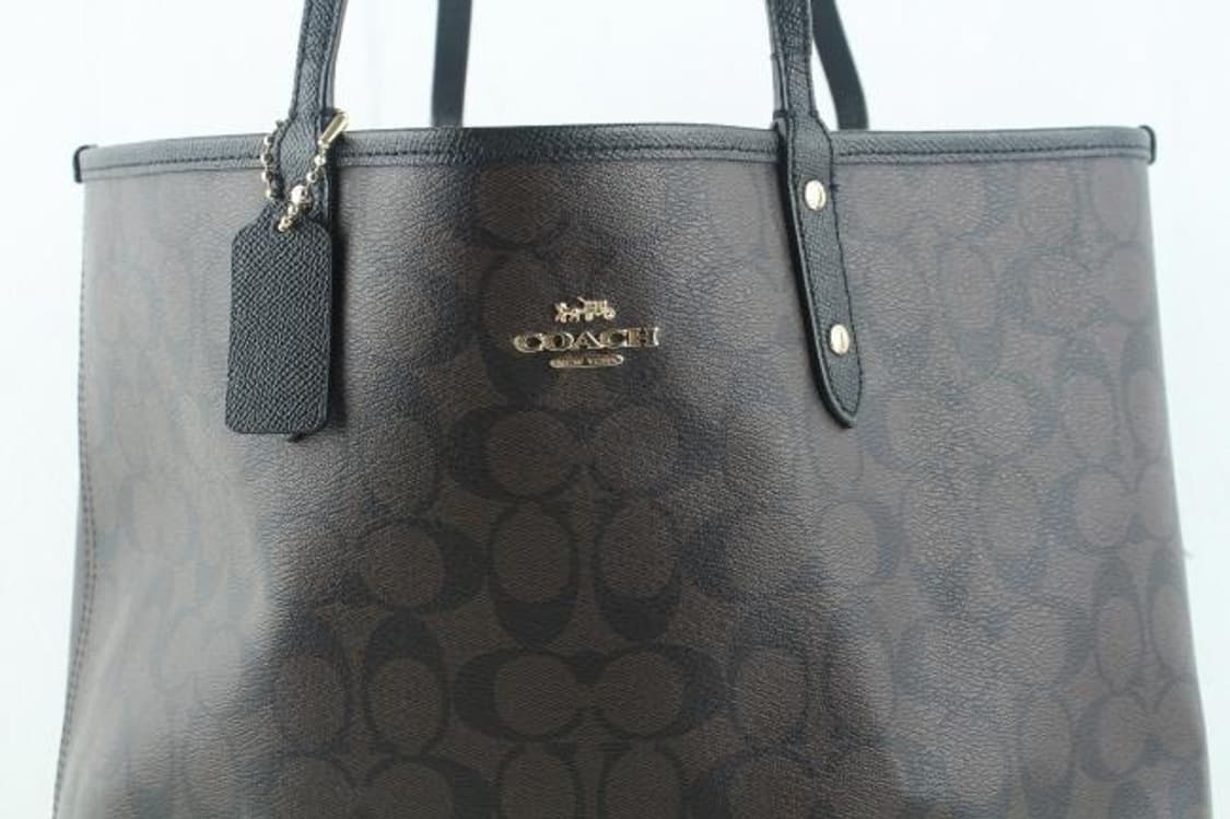 코치 시그니처 코팅 캔버스 빅 숄더백 상품이미지4