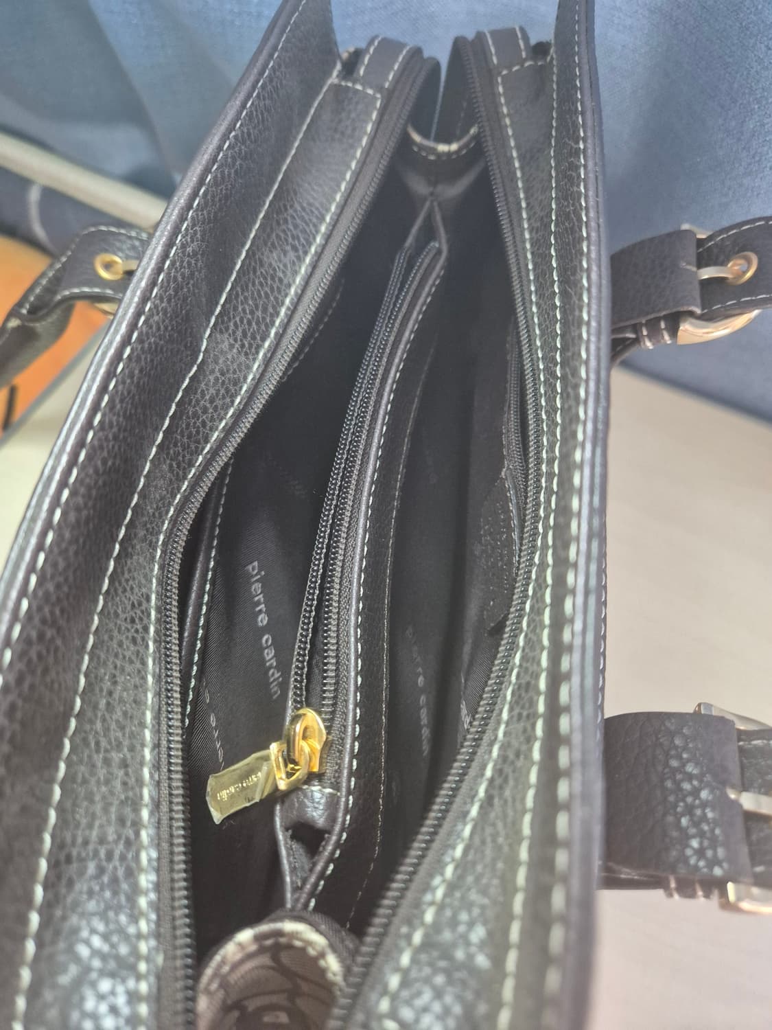 피에르가르뎅 브라운 패턴 토트백
 상품이미지5