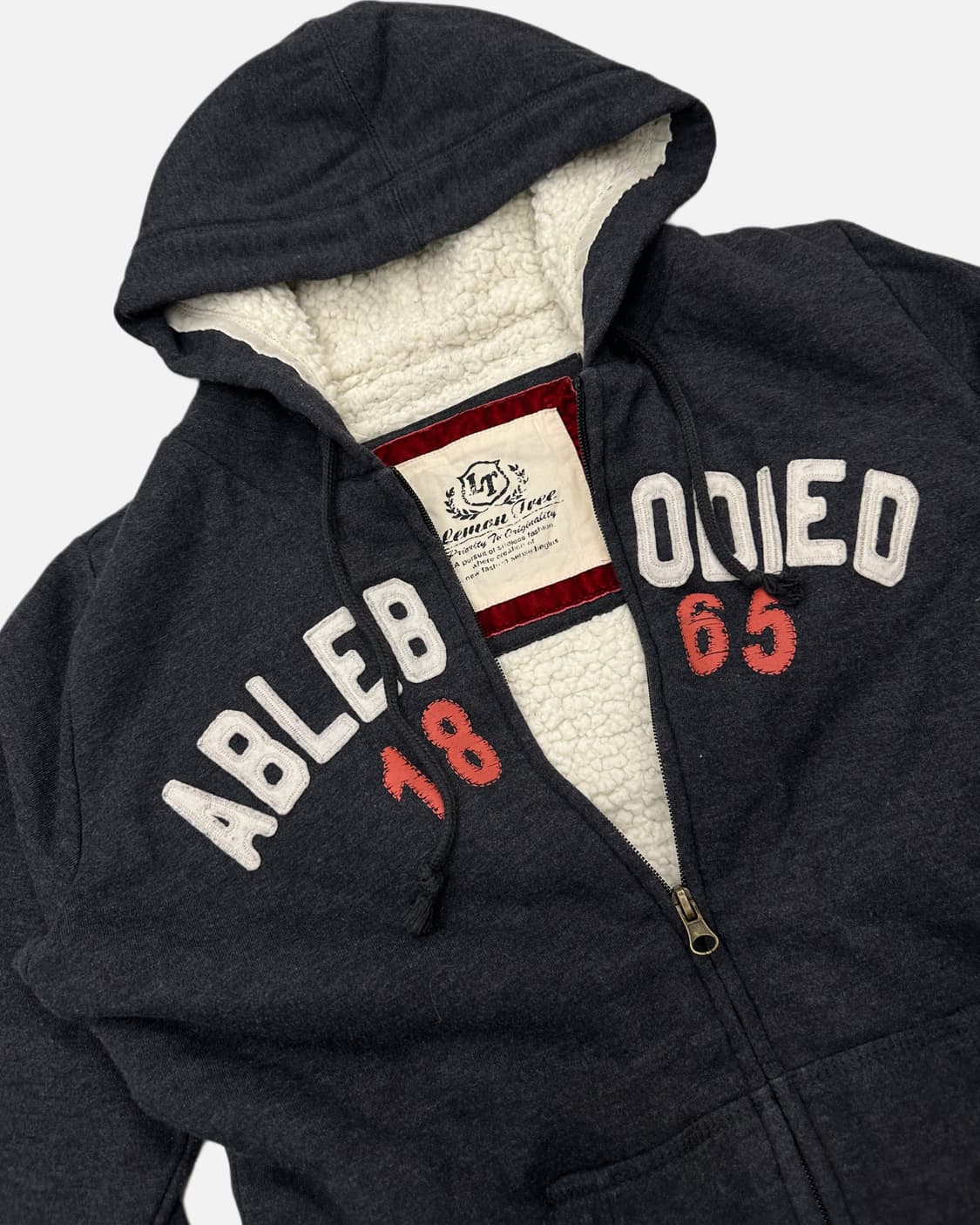 fleece linning hood zip-up 상품이미지2