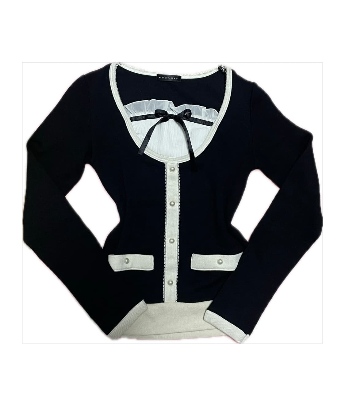 빈티지 리본 로걀탑 히메갸루 공겜여주 상품이미지1