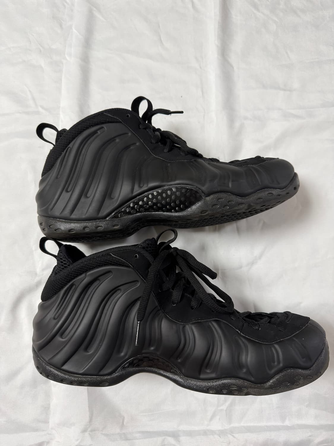 [285] 나이키 에어 폼포짓 원 블랙 앤트러사이트 상품이미지4