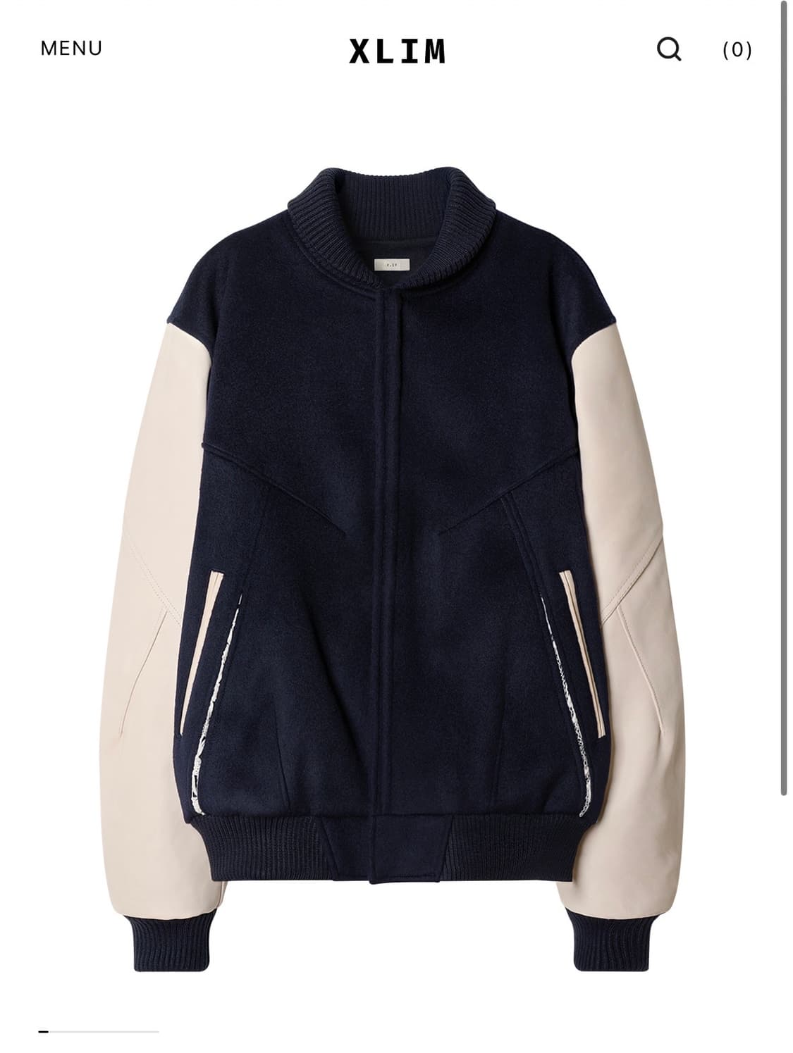 Xlim ep 6 03 jacket 바시티 네이비 M 상품이미지1