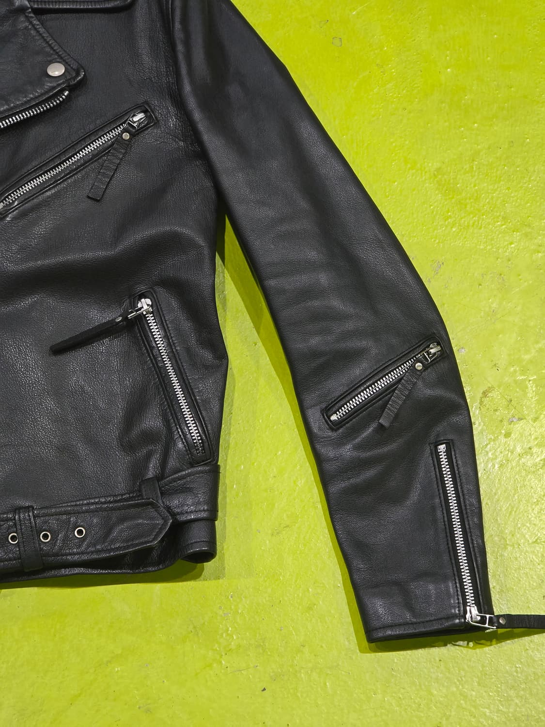 206 옴므 리얼 고트 레더 자켓 (48) 상품이미지3