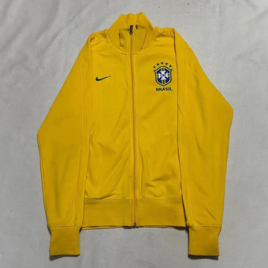 나이키 브라질 국대 옐로우 트랙탑 상품이미지2