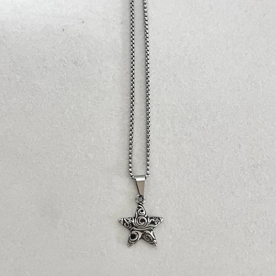 스타 펜던트 목걸이 상품이미지2