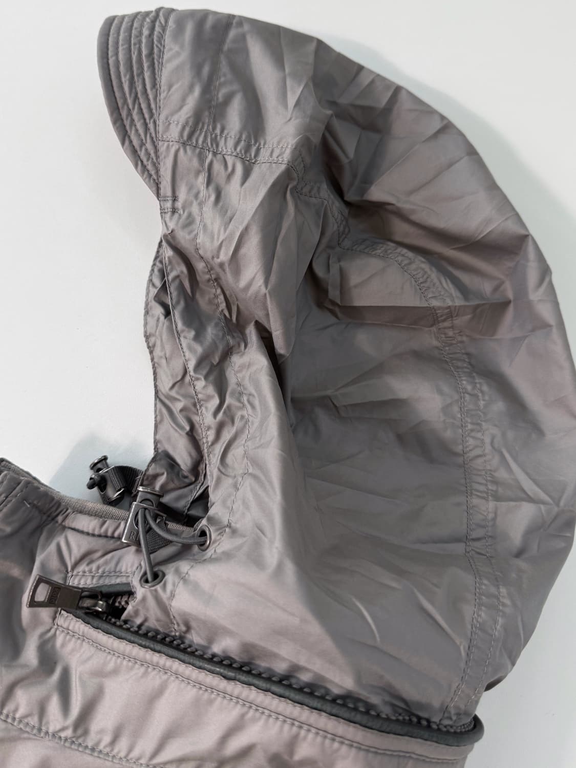 폴로 랄프로렌 00‘s 그레이 폴리쉘 블루종 봄버 점퍼 상품이미지4