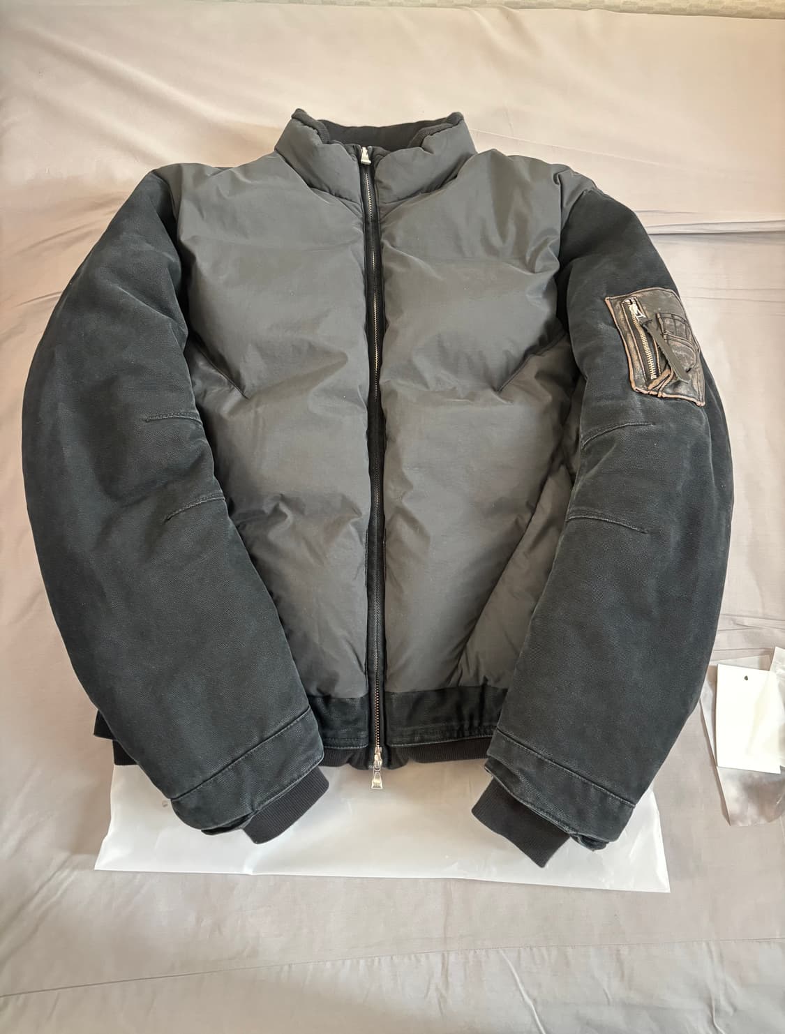 xlim ep.8 01 down jacket 블랙 상품이미지2