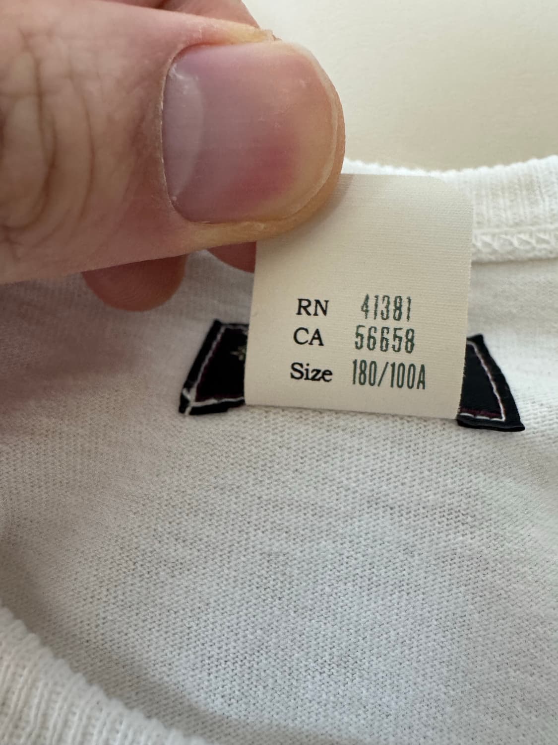 L 더블알엘 가먼트다이 투팩 티셔츠 웜화이트 상품이미지3