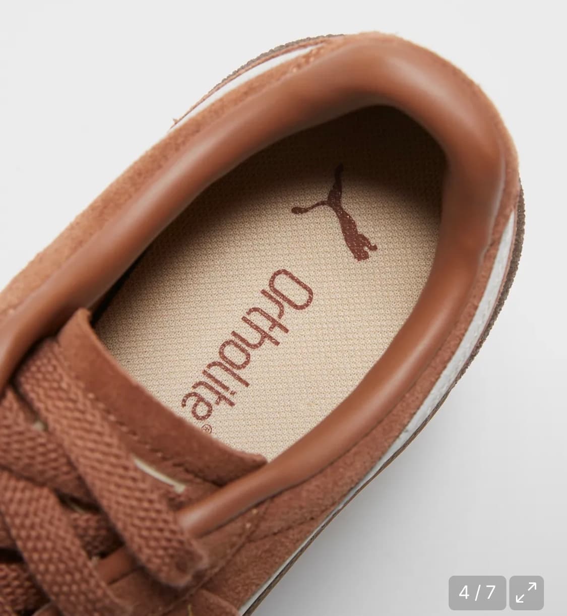 푸마 팔레르모 브라운-화이트 235 상품이미지4