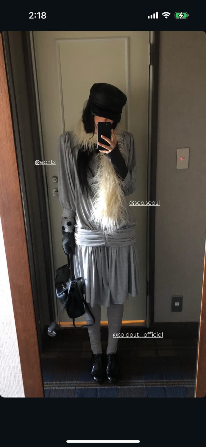 애옹쓰 아르누보 드레스 상품이미지3