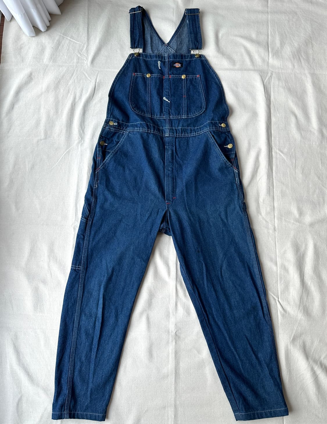 디키즈 인디고 데님 멜빵 오버롤 32x30 상품이미지1