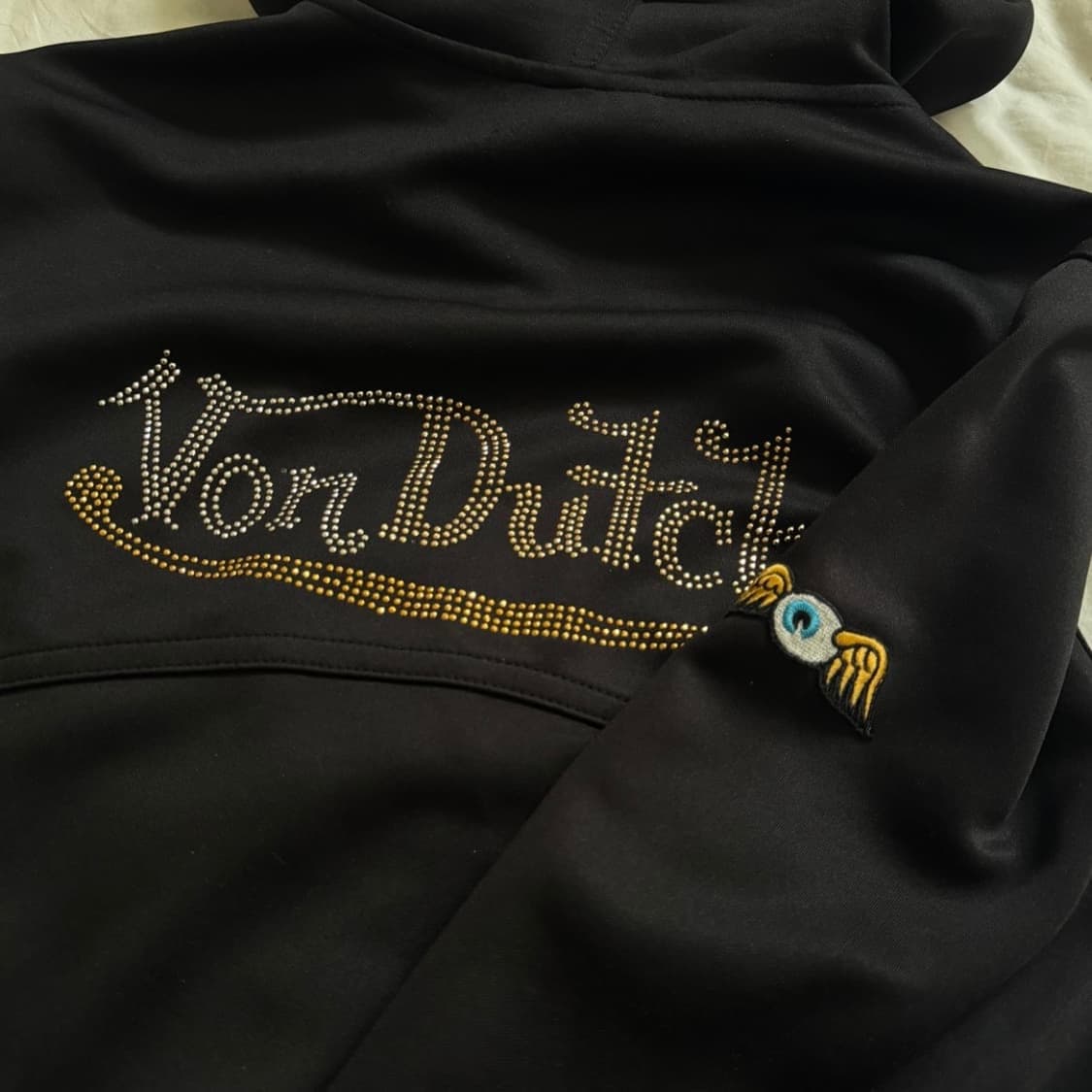 Von Dutch 후드집업 y2k 큐빅 상품이미지3