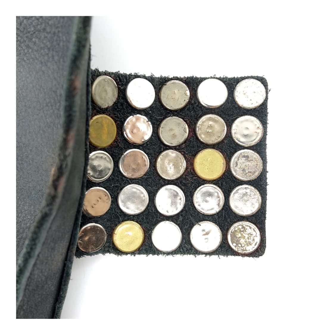 TRES 트레스 바이커 스터드 레더 월렛 펄스백 상품이미지7