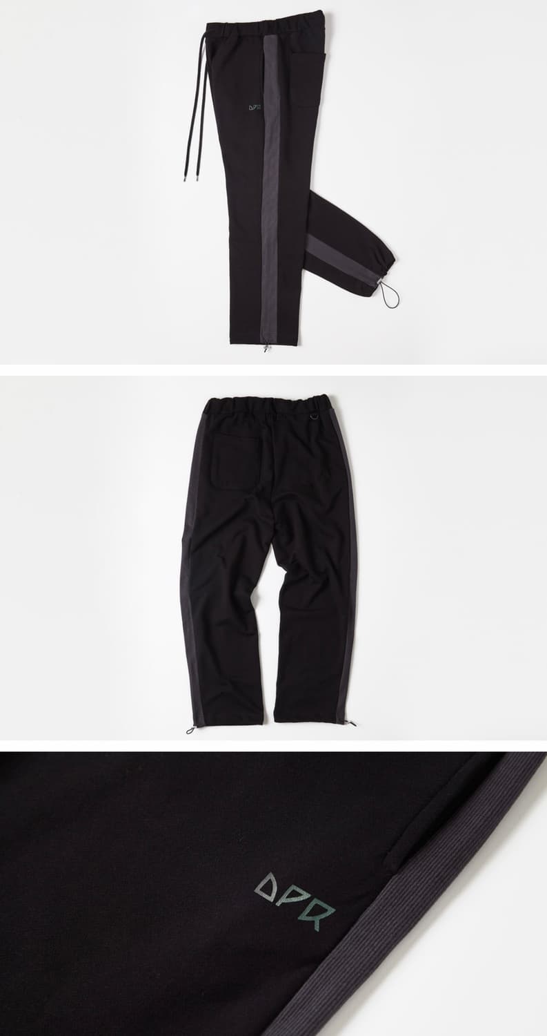 DPR 사이드라인 트랙팬츠 바지 블랙, 그레이 (캐피탈 스투시 슈프 상품이미지2