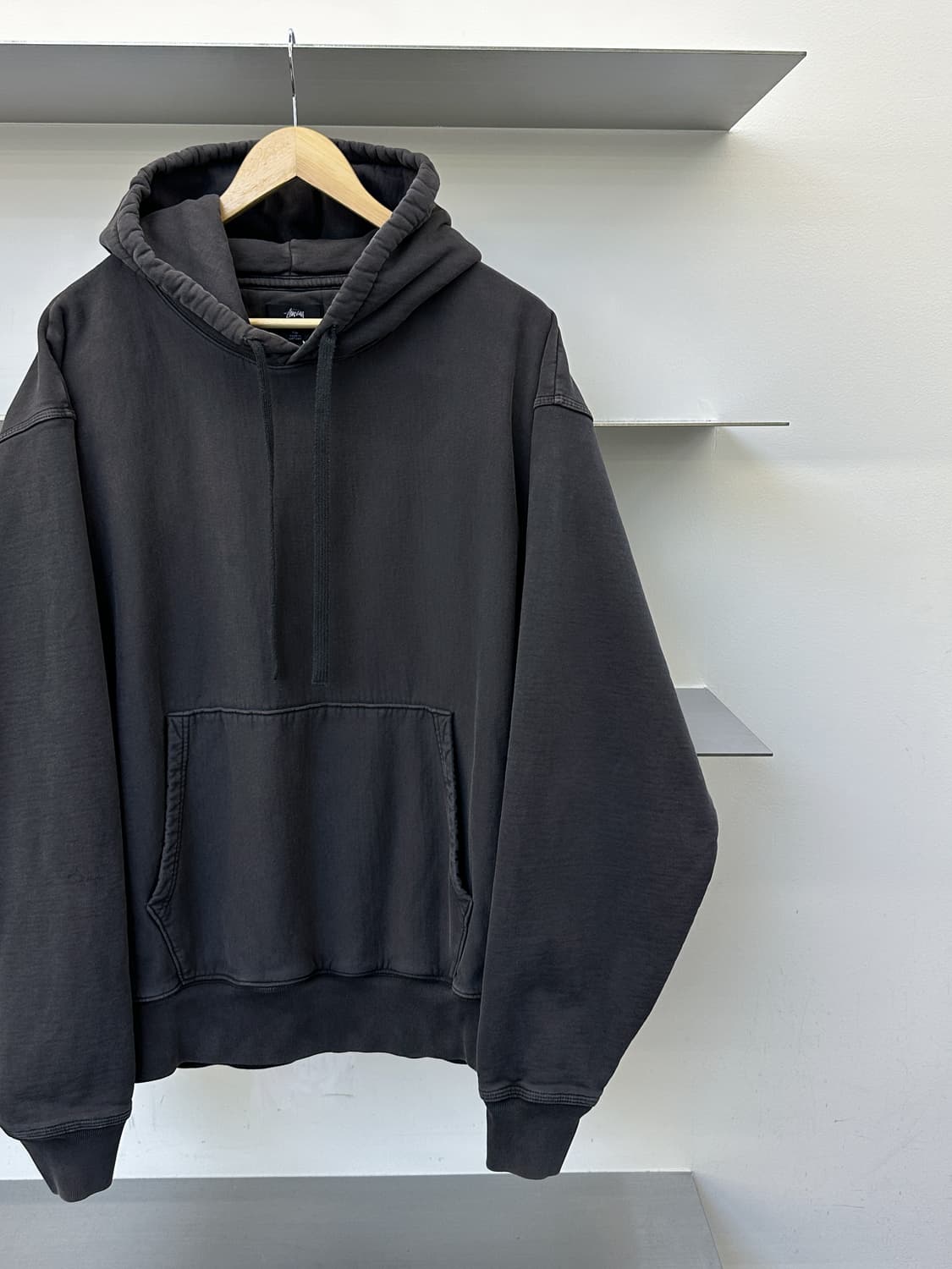 스투시 23SS 피그먼트 다이드 플리스 후드티 상품이미지2