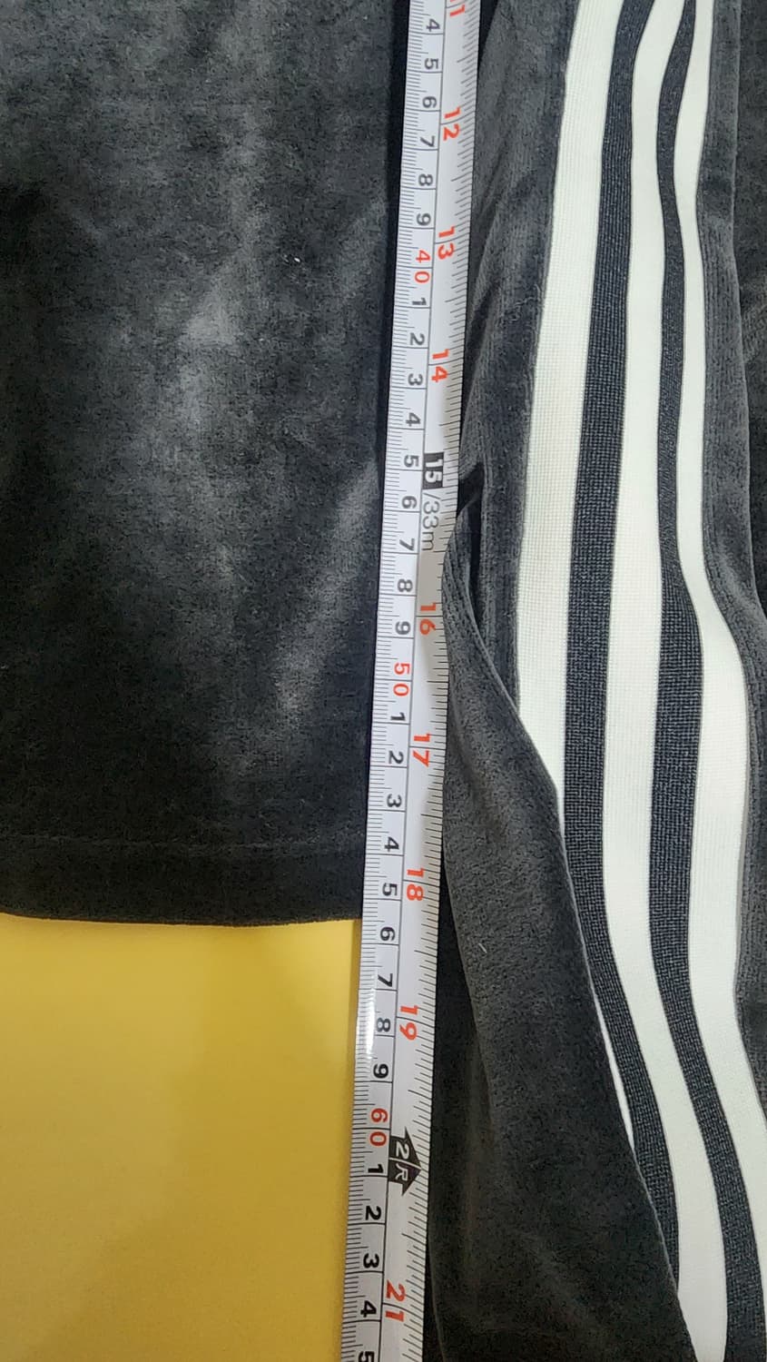 아디다스 벨벳 긴팔 티셔츠 S 상품이미지8