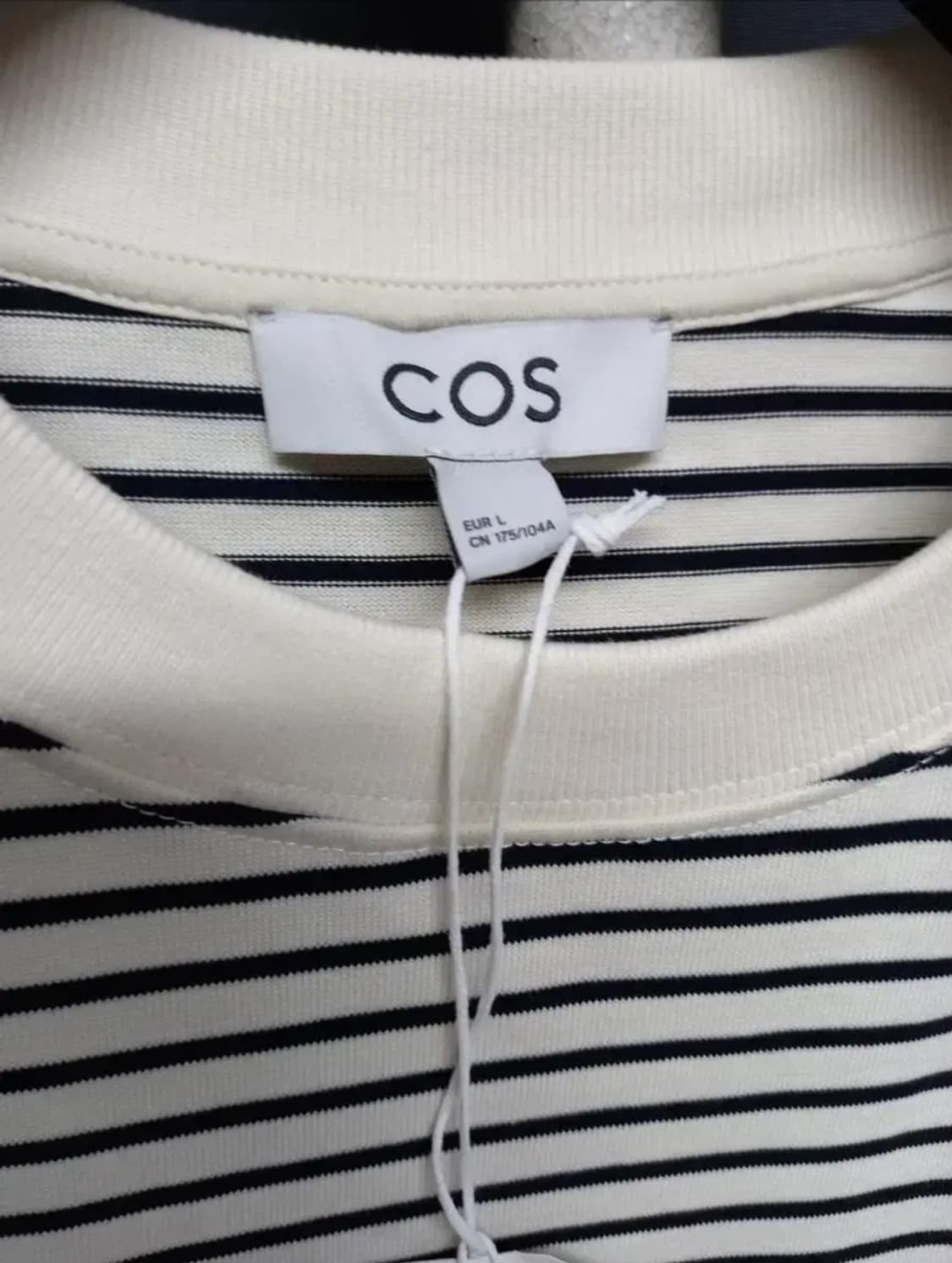 새 COS 코스 춘하 면 단가라 박시핏 롱 원피스 77 F 상품이미지7