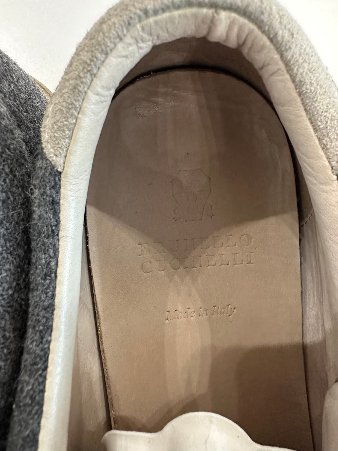 브루넬로 쿠치넬리 스웨이드 스니커즈 상품이미지6