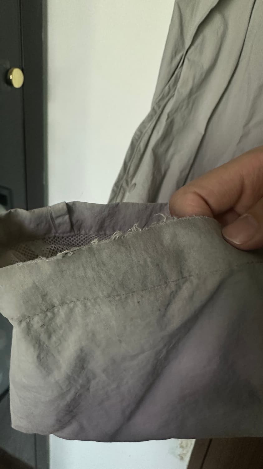 산산기어 나일론 웨이브 팬츠 그레이 (초판) 상품이미지2