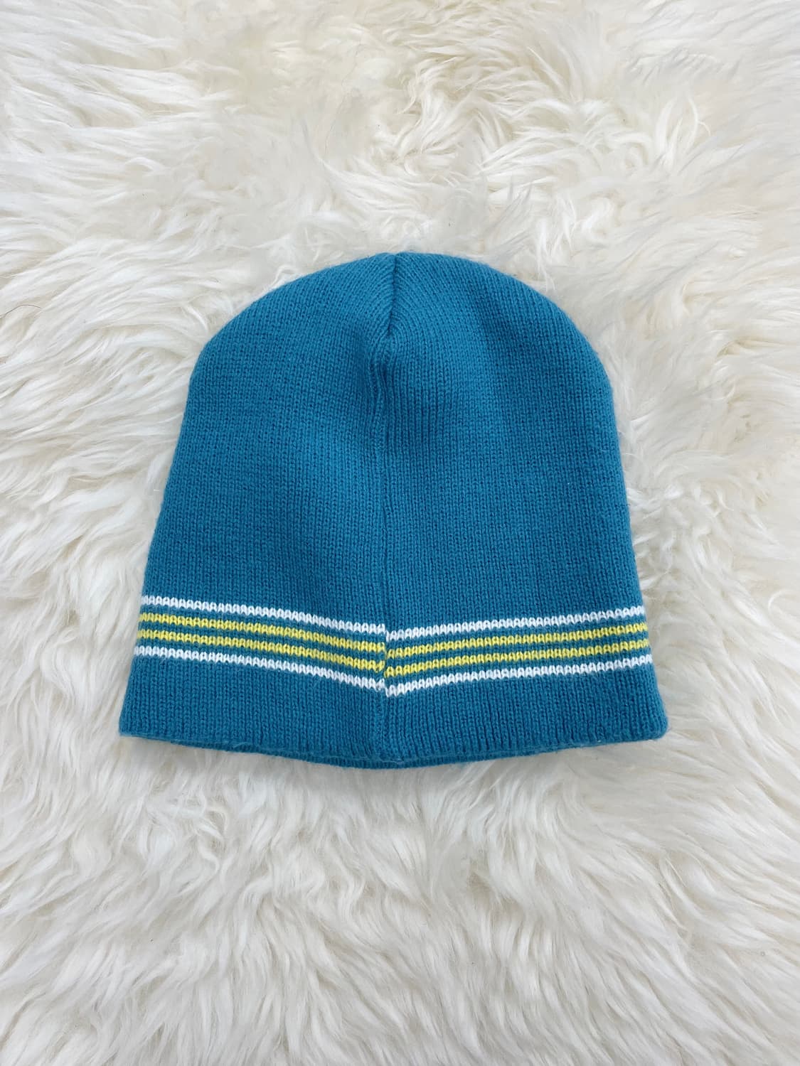 JPN 블루 로고 라인 비니 상품이미지5