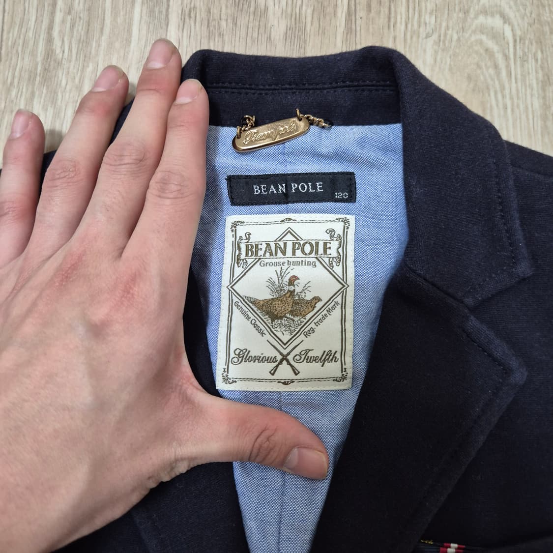 빈폴 키즈 금장 싱글 블레이저 정장자켓 상품이미지4