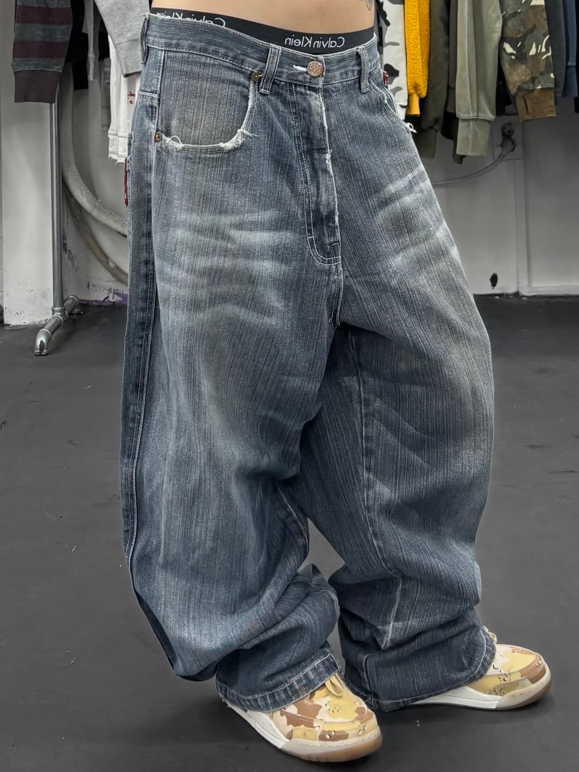 도그타운 오리엔탈 드래곤 데님팬츠 상품이미지4