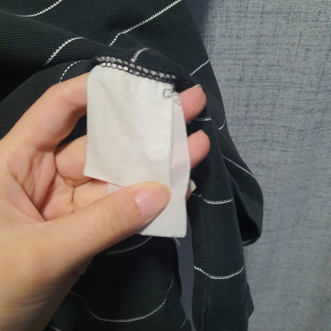 폴로랄프로렌 남성 커스텀핏 줄무늬 카라 반팔티  상품이미지4