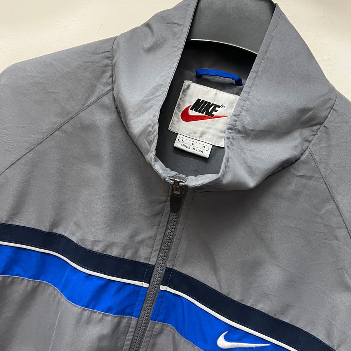 나이키 올드스쿨 빅로고 바람막이 자켓 L 상품이미지4