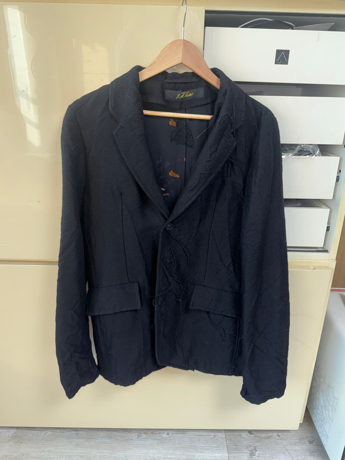 아키비오 24fw 버진 울 수트 셋업 50 상품이미지2