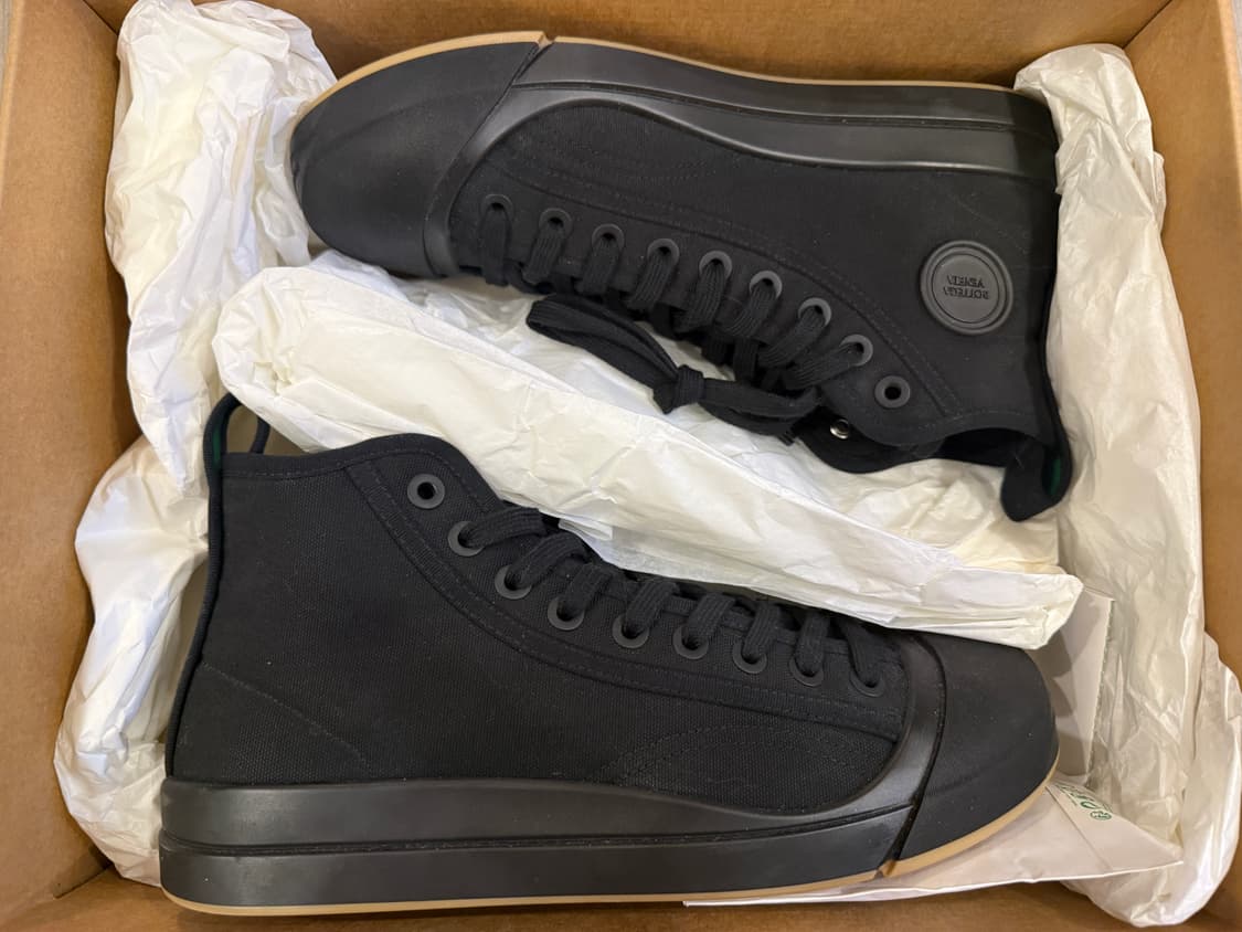 보테가베네타 VULCAN 캔버스 하이탑 상품이미지7