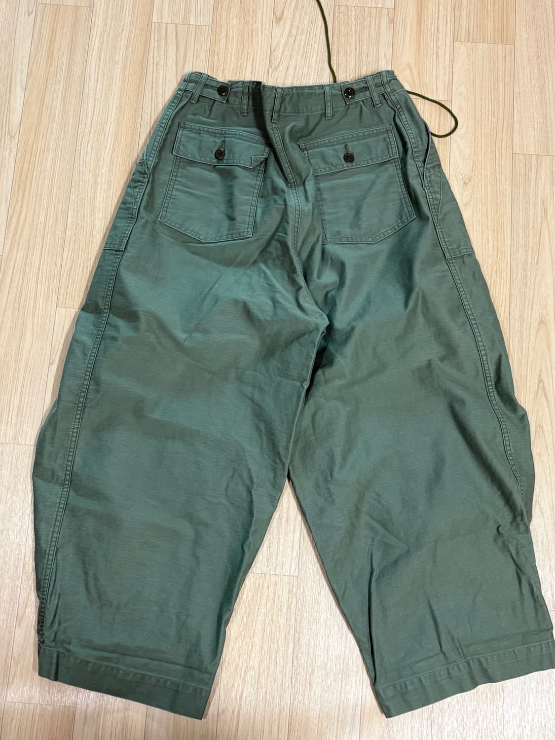 니들스 HD 퍼티그 팬츠 올리브 S 상품이미지2