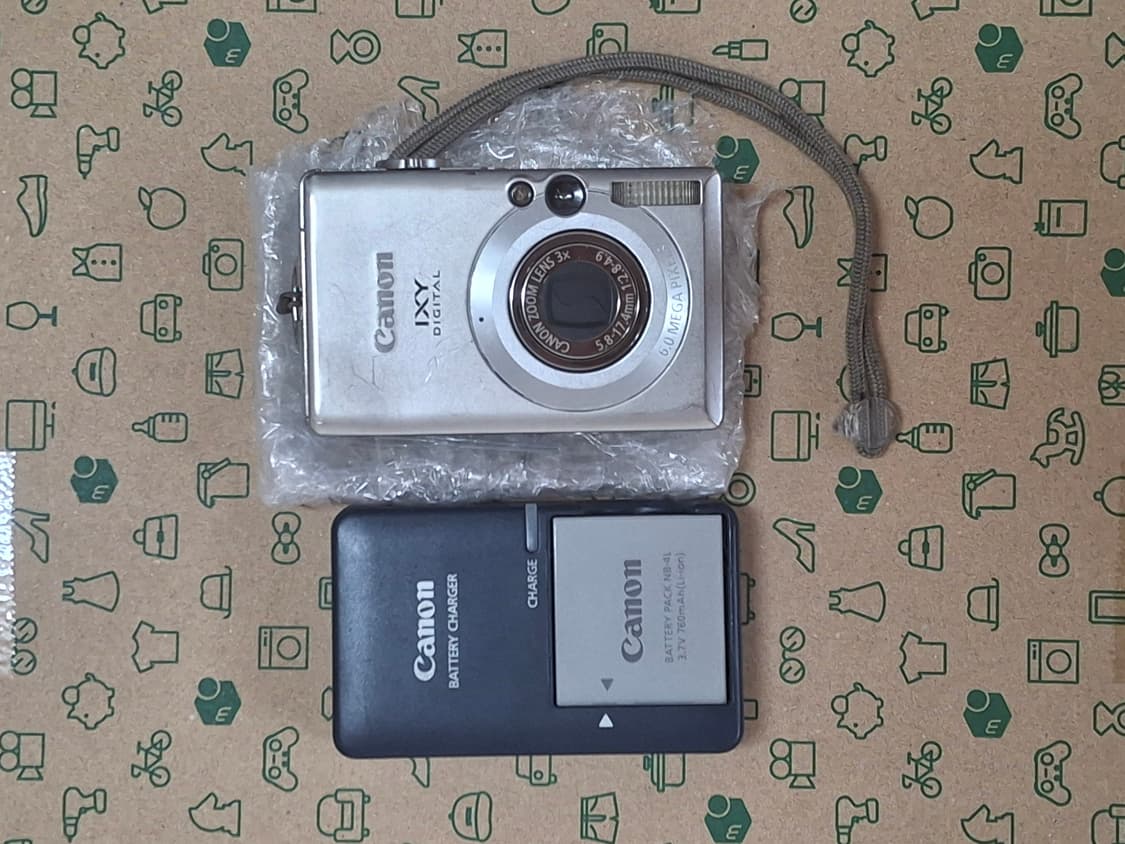 캐논 익시 ixy 70(=익서스 ixus 60) 디카 디지털 카메라 실버 상품이미지1