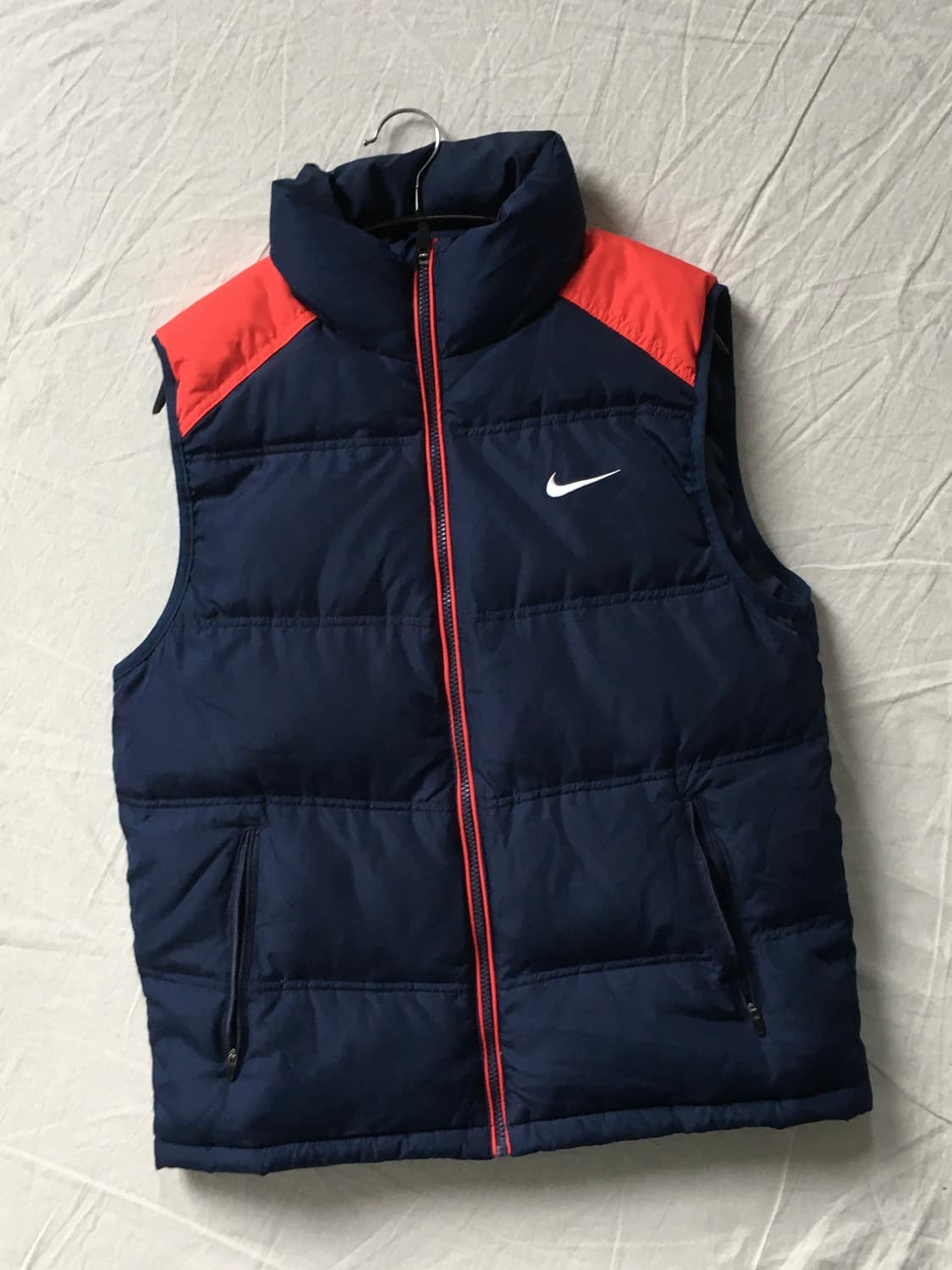 나이키 배색 다운 베스트 상품이미지3