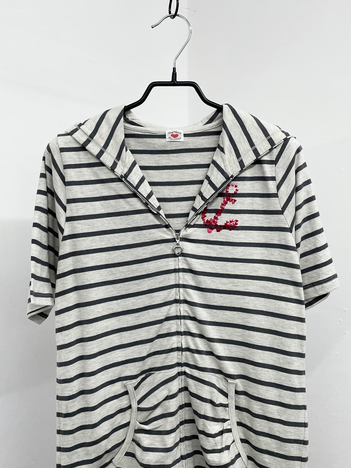 스트라이프 키치 하프 집업 상품이미지5