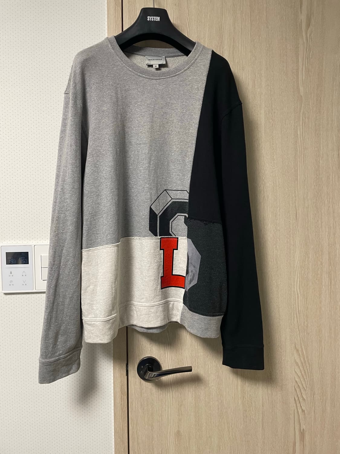 50사이즈, 솔리드옴므 맨투맨 상품이미지1