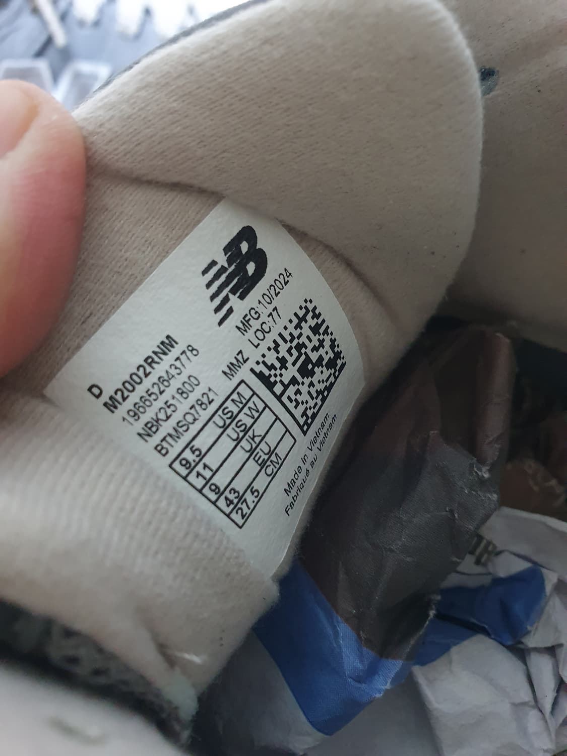 뉴발란스 2002R 그레이 운동화 275 상품이미지9